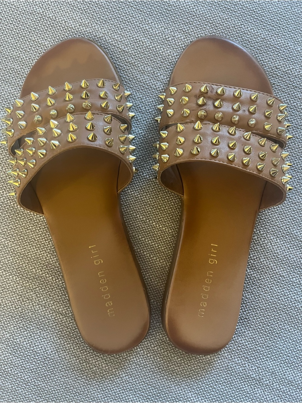 Madden girl Farroh studded sandal women’s 7.5